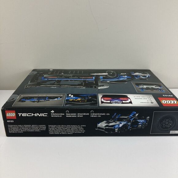 LEGO Technic McLaren‎ Senna GTR 42123 Model Building Kit (830 Pieces) NEW - Picture 5 of 11